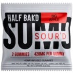 Half Bak’d Sumo Sour’d Gummies 420mg 2pc