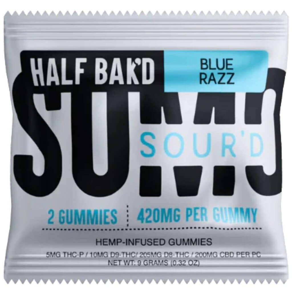 Half Bak’d Sumo Sour’d Gummies 420mg 2pc