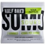 Half Bak’d Sumo Sour’d Gummies 420mg 2pc