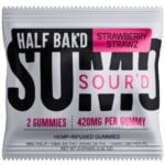 Half Bak’d Sumo Sour’d Gummies 420mg 2pc