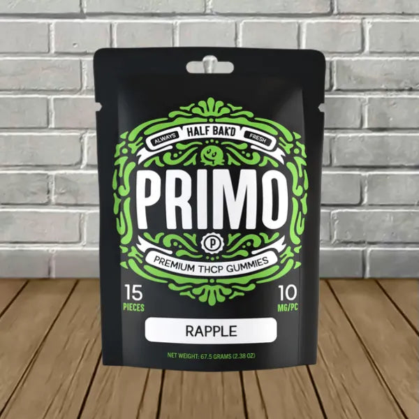 Half Bak’d Primo Collection THCP Gummies 15ct