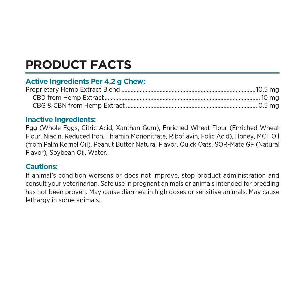 Paw CBD Broad Spectrum CBD Dog Hard Chews