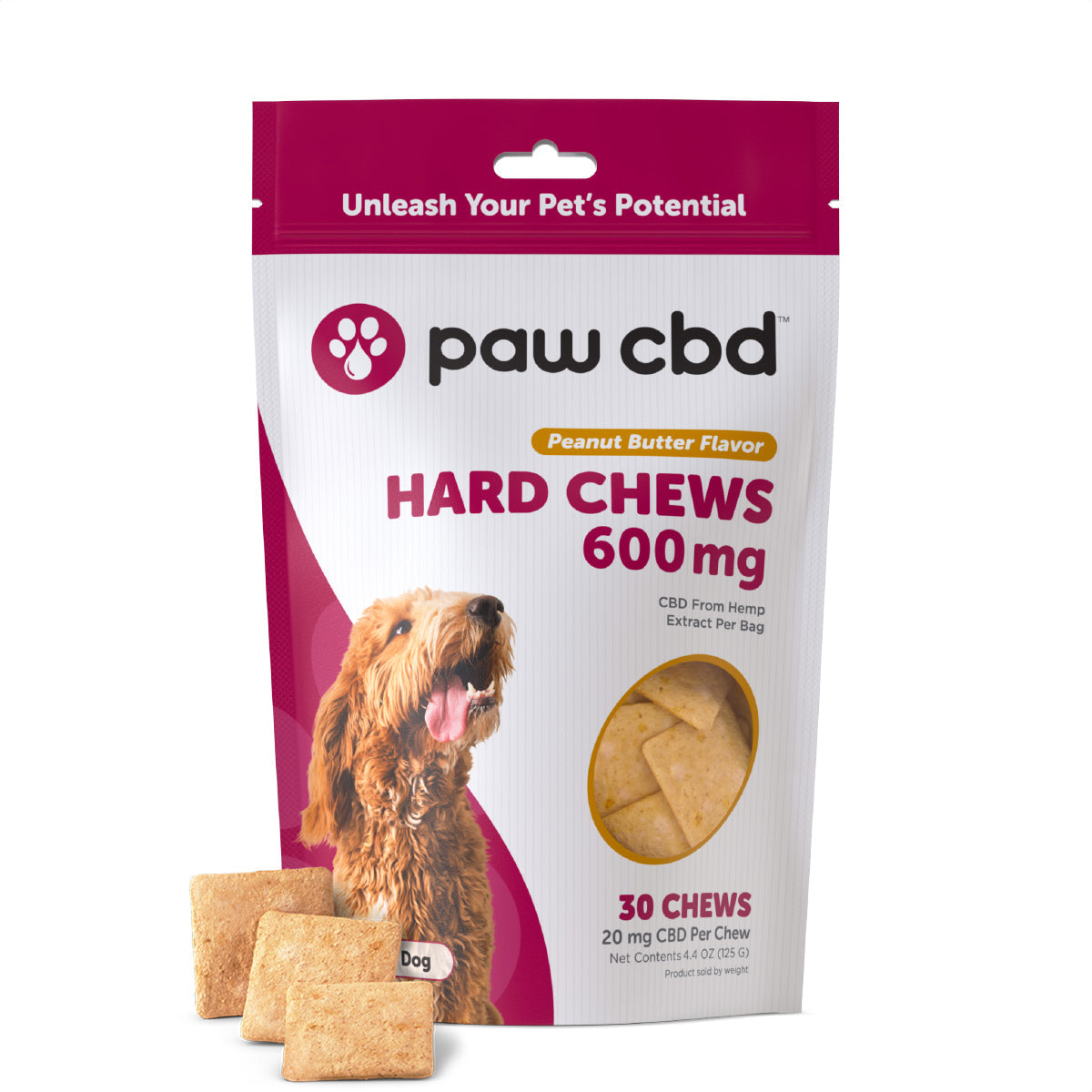 Paw CBD Broad Spectrum CBD Dog Hard Chews