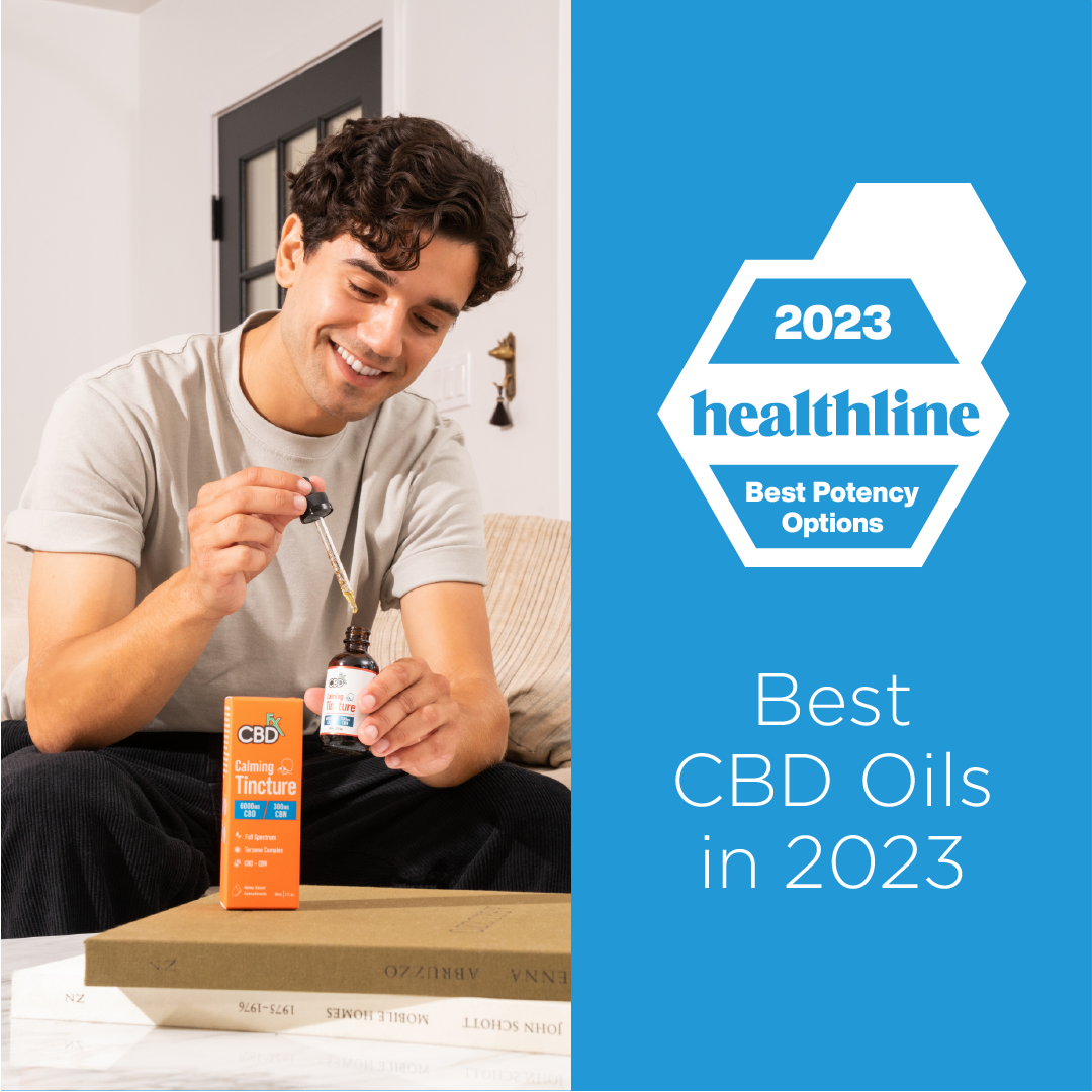 Full Spectrum CBD Oil Tincture for Calming + CBN 1000-6000mg [CBDFX Top Deals]