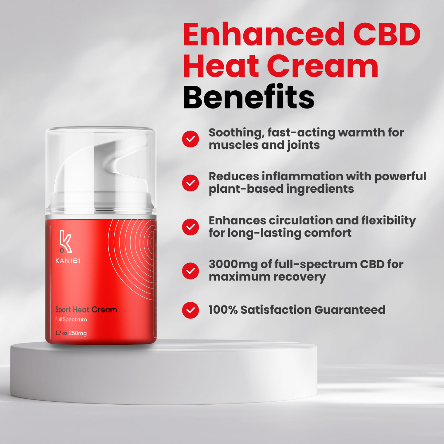 Kanibi CBD Enhanced Heat Cream