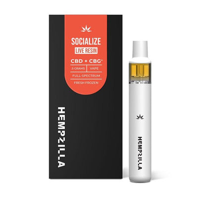 Hempzilla CBD Live Resin 0.5G Vape Pens Best Sales Price - Vape Pens