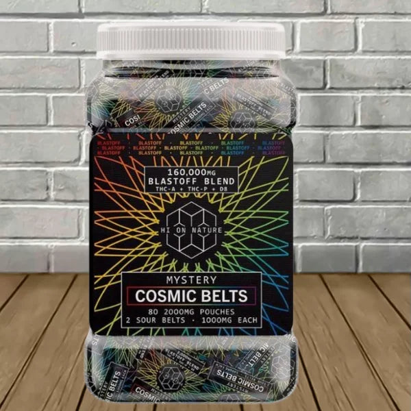 Hi On Nature Blastoff Blend Mystery Cosmic Belts 2000mg Best Sales Price - Edibles