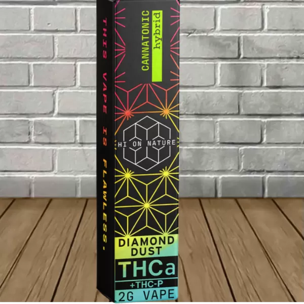 Hi On Nature Diamond Dust THCa + THCP Disposable 2g