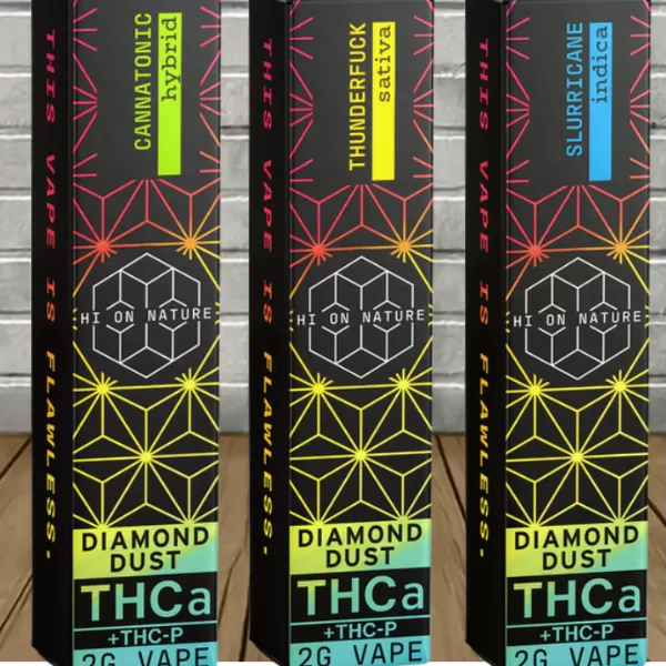 Hi On Nature Diamond Dust THCa + THCP Disposable 2g