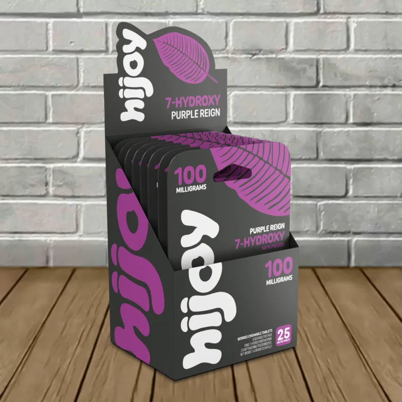 Hijoy 7-Hydroxy With Pseudo Chewable Tablets Full Case 10ct