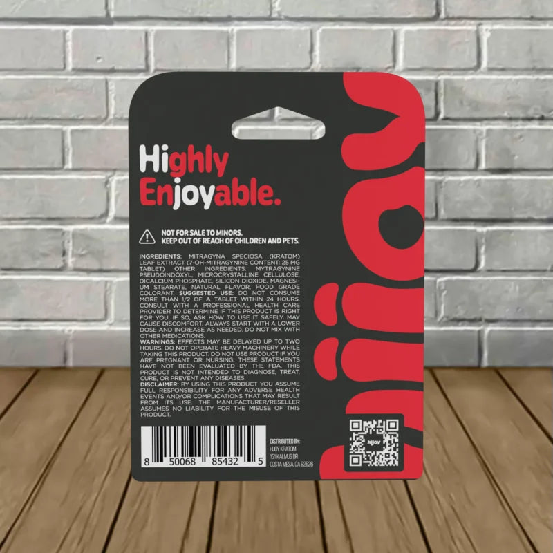 Hijoy 7-Hydroxy With Pseudo Chewable Tablets 4ct