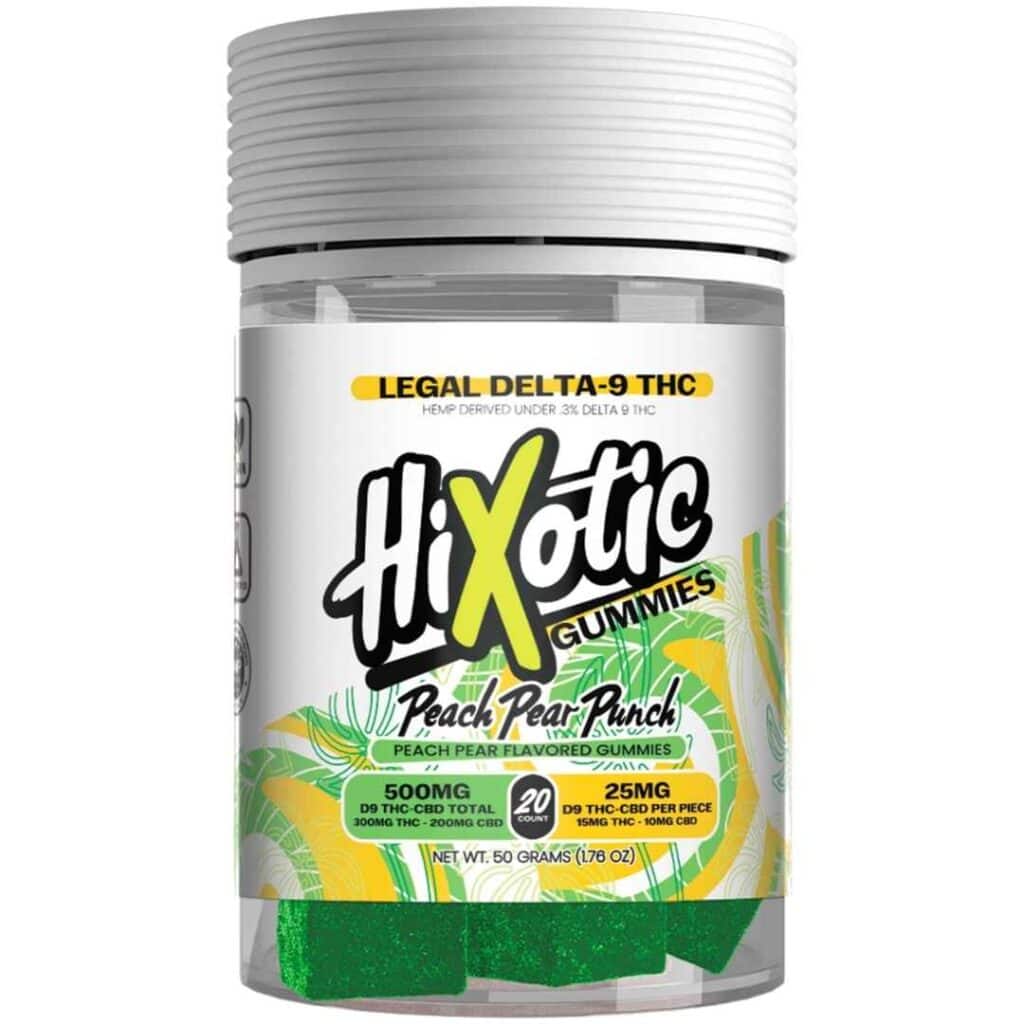HiXotic Delta-9 THC Gummies 20ct