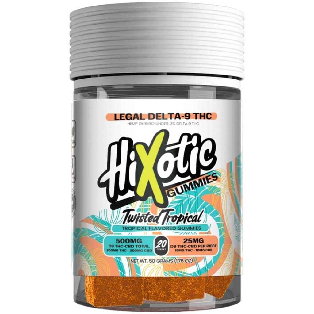 HiXotic Delta-9 THC Gummies 20ct