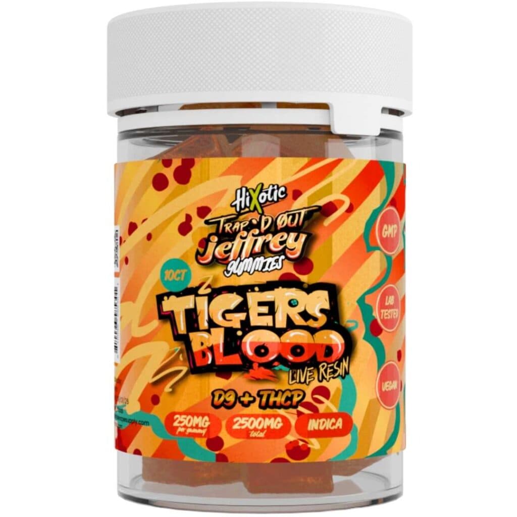 HiXotic Trap’d Out Jeffrey Delta-9 Gummies 10pc
