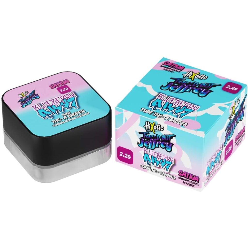 HiXotic Trap’d Out Jeffrey Pure THCa Badder – 2.2g