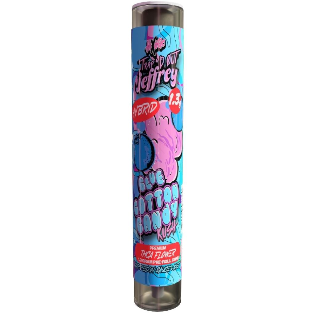 HiXotic Trap’d Out Jeffrey THCA Kief Pre-roll 1.3g