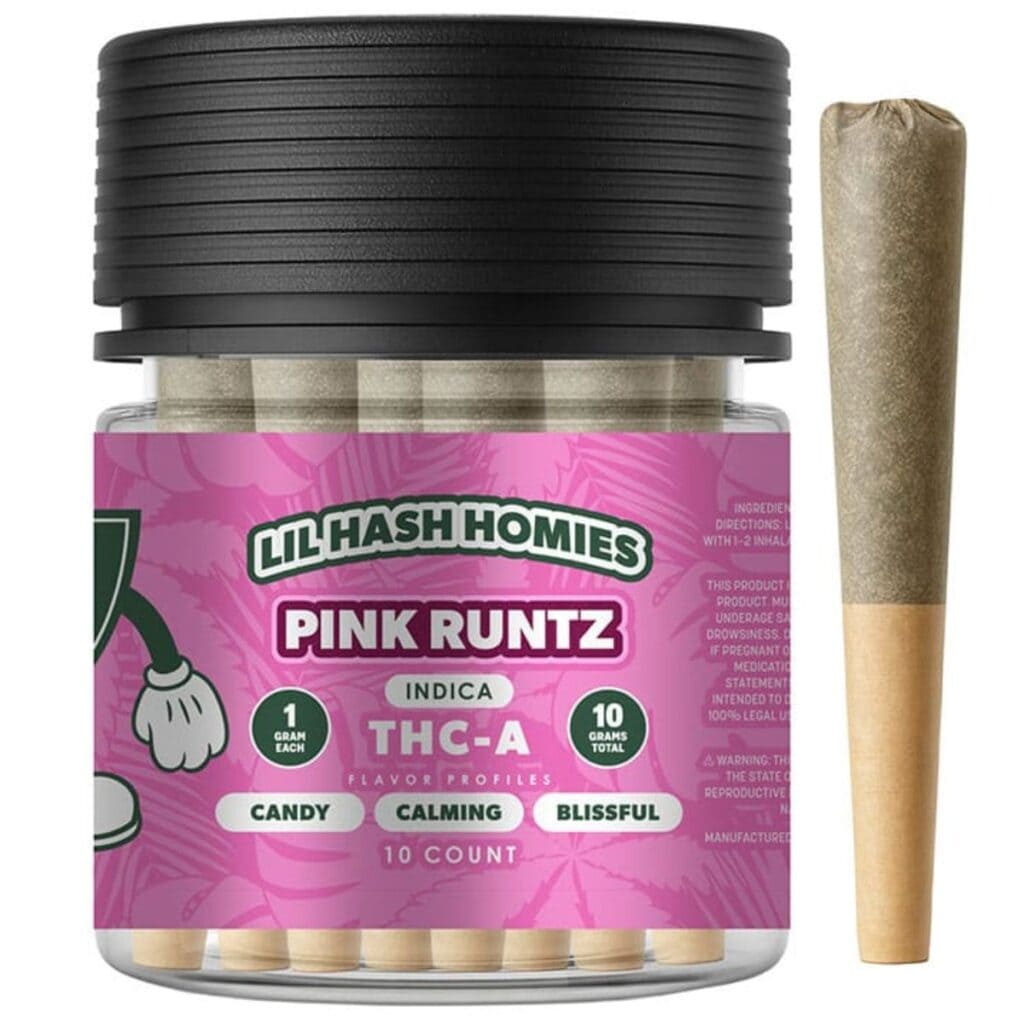 Hidden Hills Lil Hash Homies THCa Pre-Rolls 10ct 10g