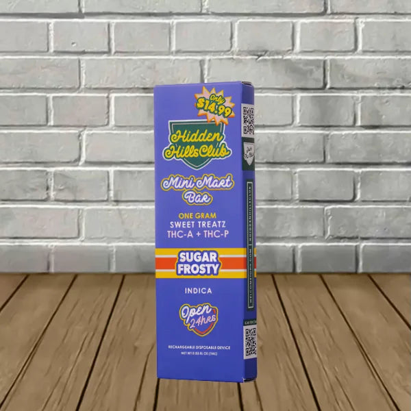 Hidden Hills Mini Mart Bar Sweet Treatz THCa + THCP Disposable 1g
