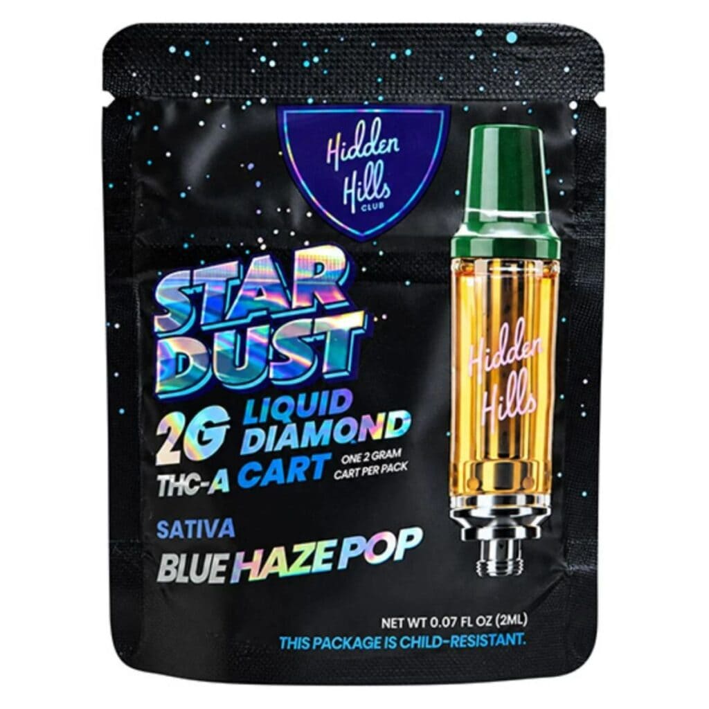 Hidden Hills Star Dust THCa Liquid Diamonds Cartridge 2g Best Sales Price - Vape Cartridges