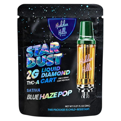 Hidden Hills Star Dust THCa Liquid Diamonds Cartridge 2g Best Sales Price - Vape Cartridges