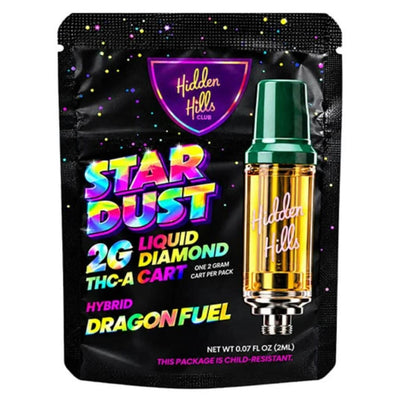 Hidden Hills Star Dust THCa Liquid Diamonds Cartridge 2g Best Sales Price - Vape Cartridges