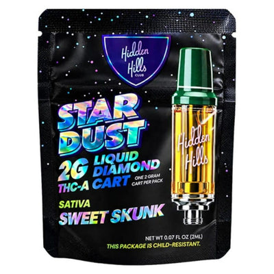Hidden Hills Star Dust THCa Liquid Diamonds Cartridge 2g Best Sales Price - Vape Cartridges