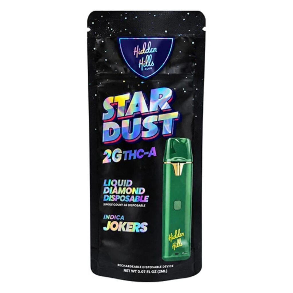 Hidden Hills Star Dust THCa Liquid Diamonds Disposable 2g Best Sales Price - Vape Pens