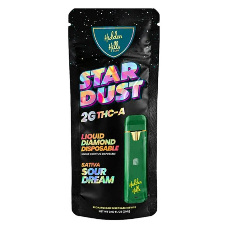 Hidden Hills Star Dust THCa Liquid Diamonds Disposable 2g Best Sales Price - Vape Pens
