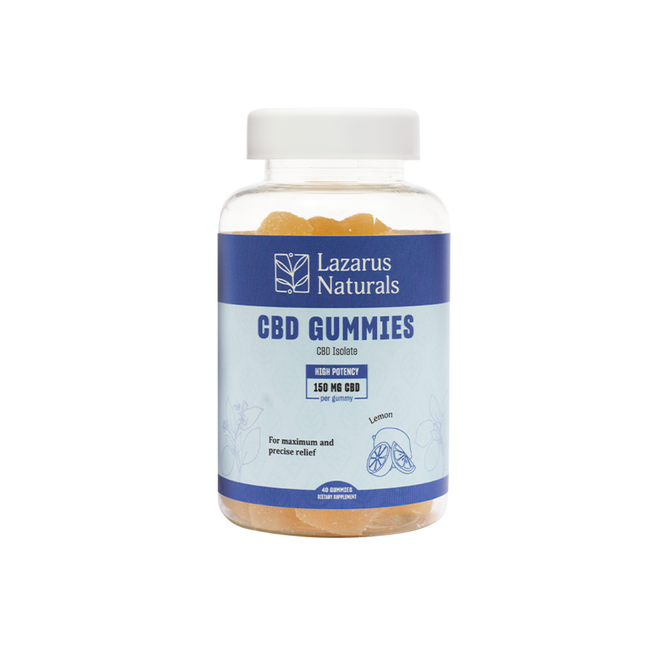 Lazarus Naturals CBD GUMMIES, HIGH POTENCY