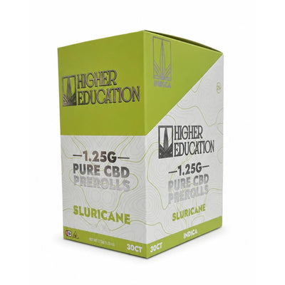 Higher Education Pure CBD Prerolls 1.25G (Pack of 1) - 30COUNT Best Sales Price - Pre Rolls
