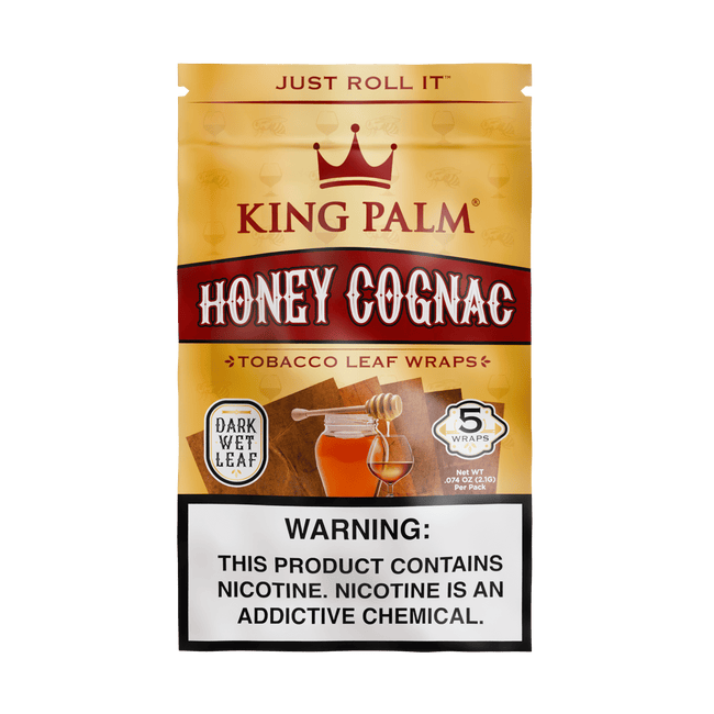 Tobacco Sheets – Honey Cognac King Palm