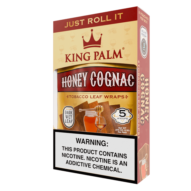 Tobacco Sheets – Honey Cognac King Palm