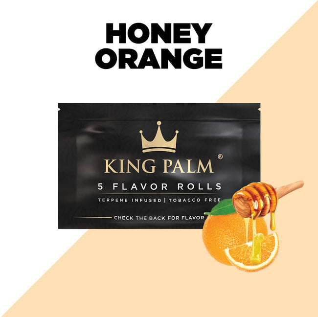 5 Mini Rolls – Honey Orange King Palm