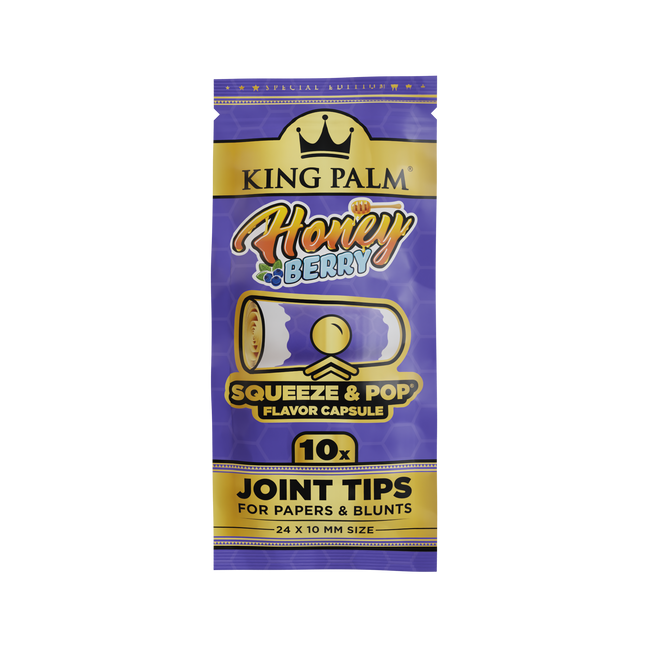 King Palm 10 Joint Flavor Tips – Honey Berry