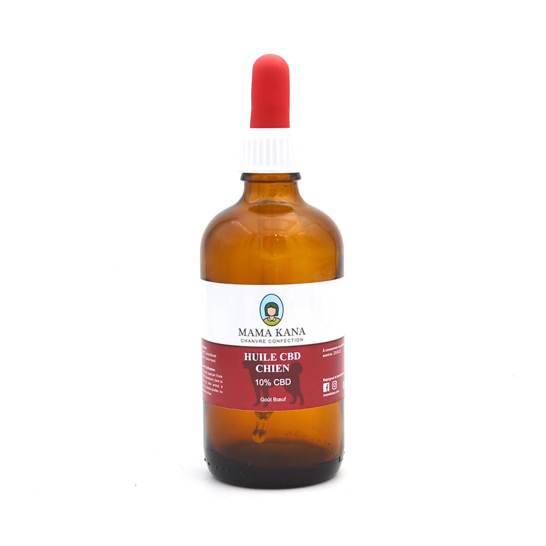 MAMA KANA CBD Huile 10% de CBD pour Chien 🐶 Best Sales Price - Tincture Oil