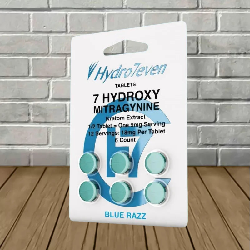Hydro7even 7-Hydroxy Mitragynine Kratom Extract Tablets 6ct