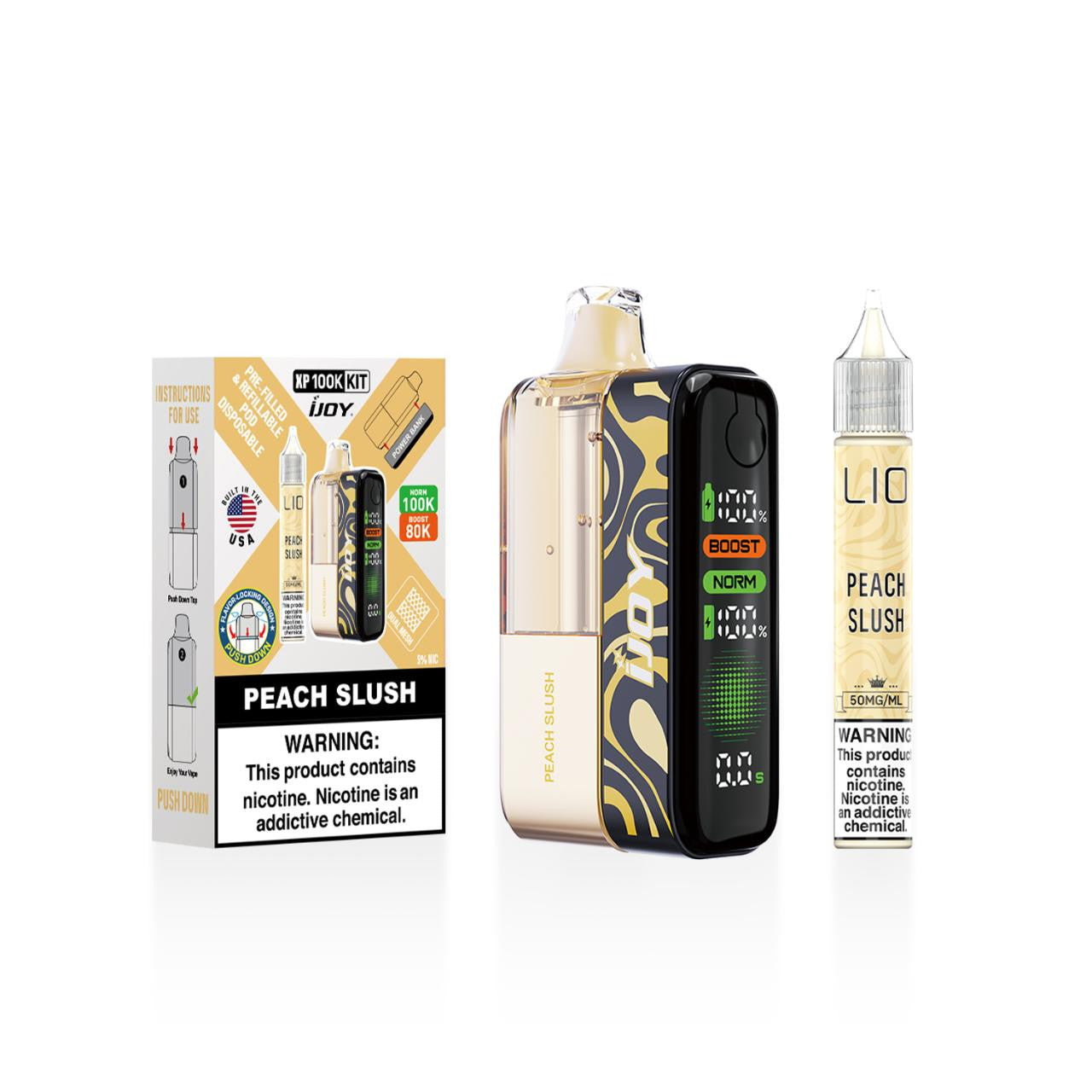 IJoy XP100K Puff Disposable Kit 15ml Bottle (100000 Puffs)