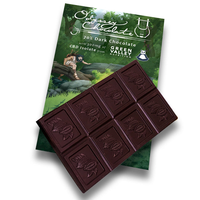 Dark Chocolate CBD Bar 300mg