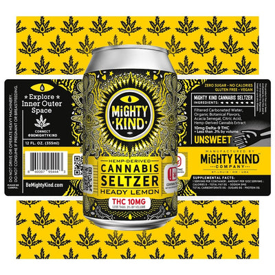 Mighty Kind Drinks: Heady Lemon 10mg Best Sales Price - Edibles