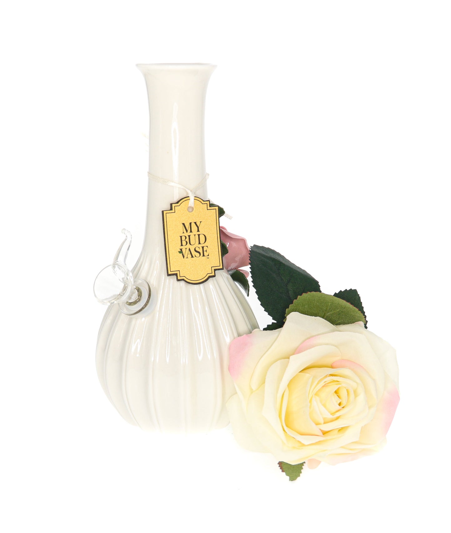 My Bud Vase Rose Porcelain Vase Bong