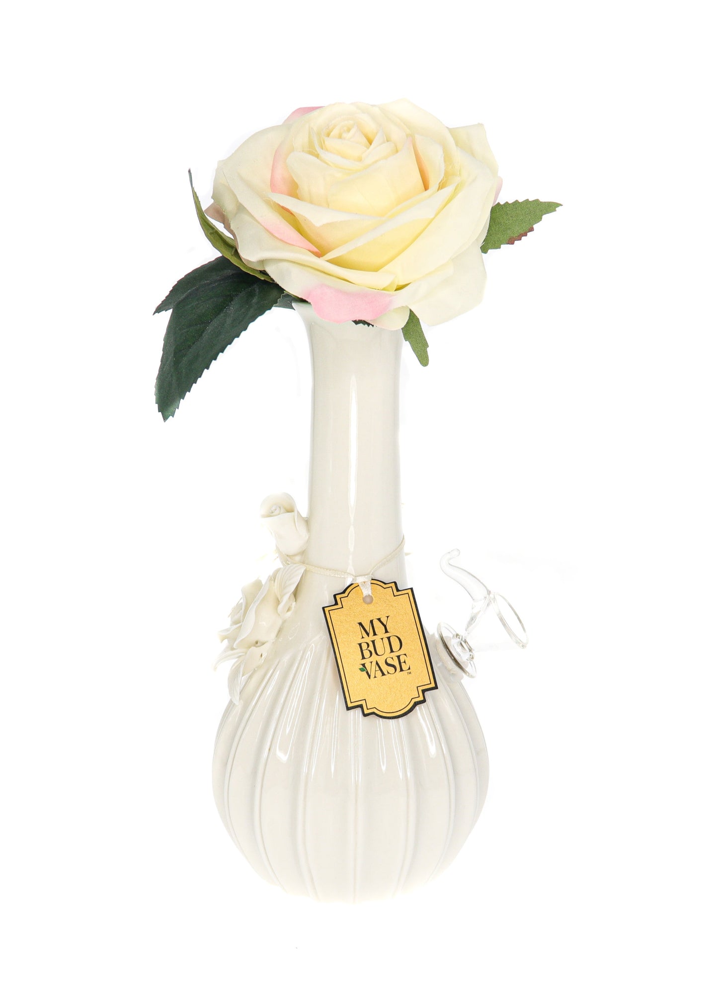 My Bud Vase Rose Porcelain Vase Bong