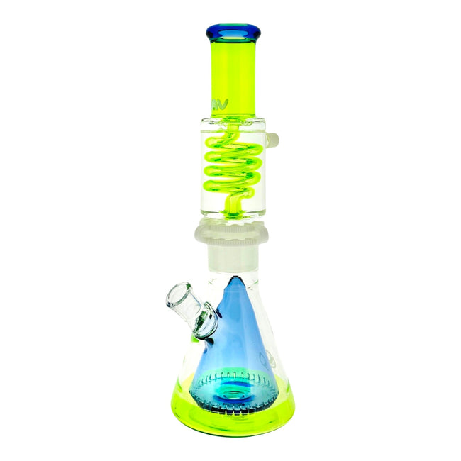 MAV Glass Oversized Slitted Pyramid Beaker Freezable Coil System
