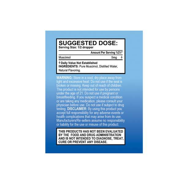 SporesMD Muscimol Tincture – Blueberry (30ml)