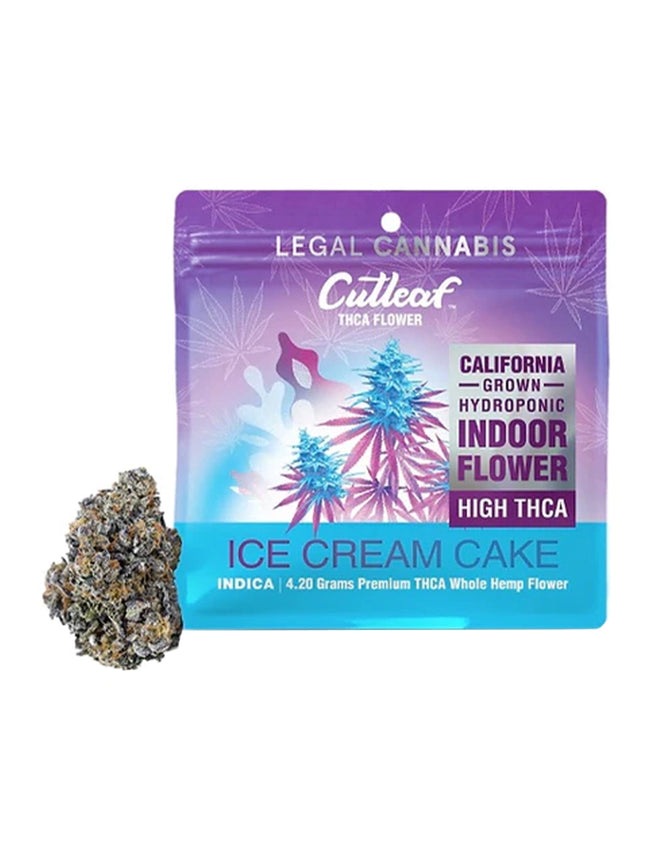 Ice Cream Cake Cutleaf Premium THC-A Whole Hemp Flower 4.2G