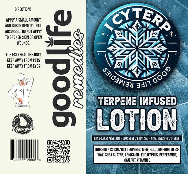 GOOD LIFE : IcyTerp Lotion | 8oz Best Sales Price - Topicals