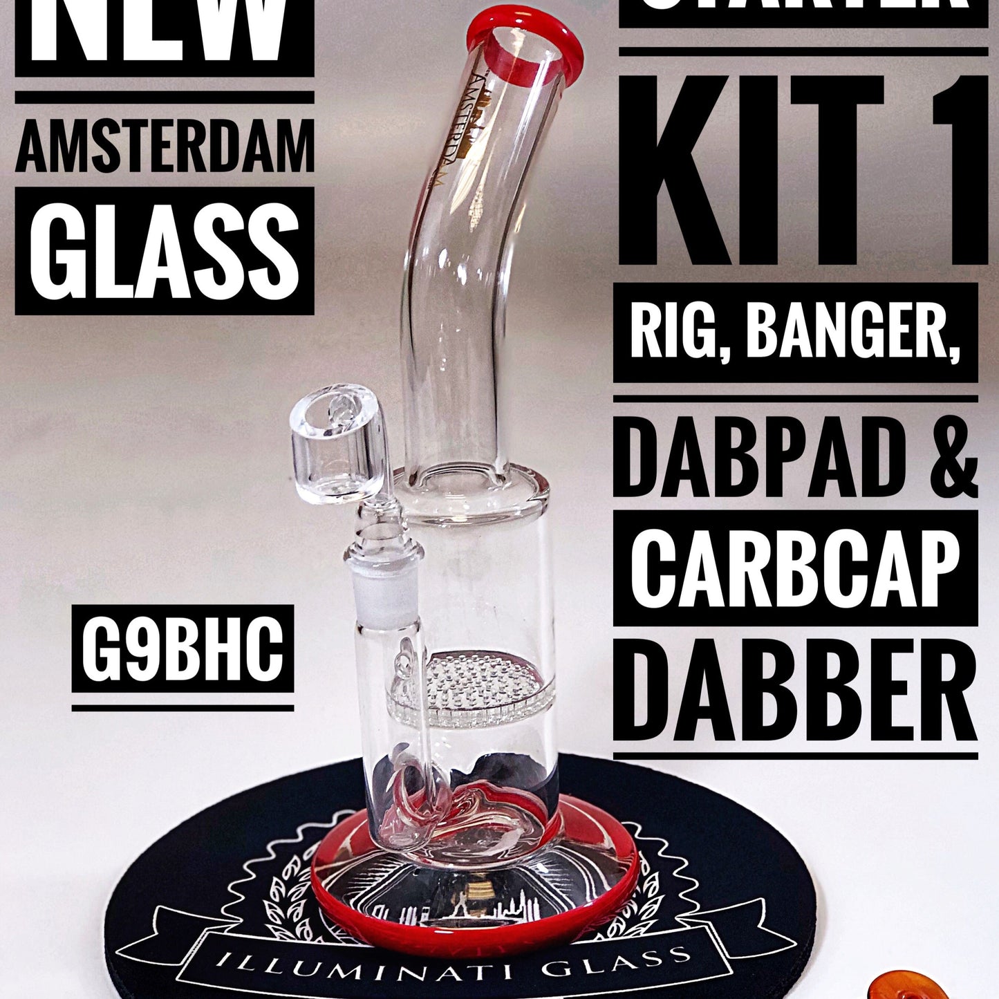 DAB KIT #1 - G9BHC Illuminati Glass Best Sales Price - Bongs