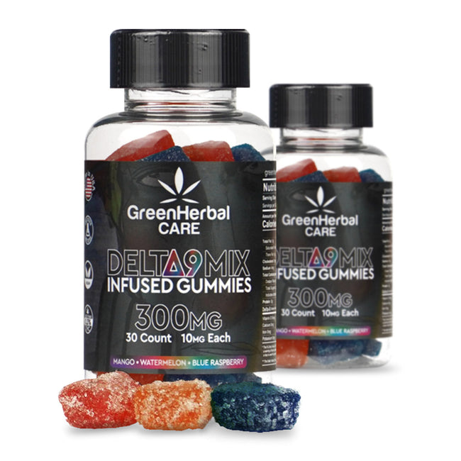 Green Herbal Care GHC Delta-9 THC Gummies (Assorted) Best Sales Price - Edibles
