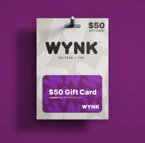 WYNK Seltzer Gift Card $50