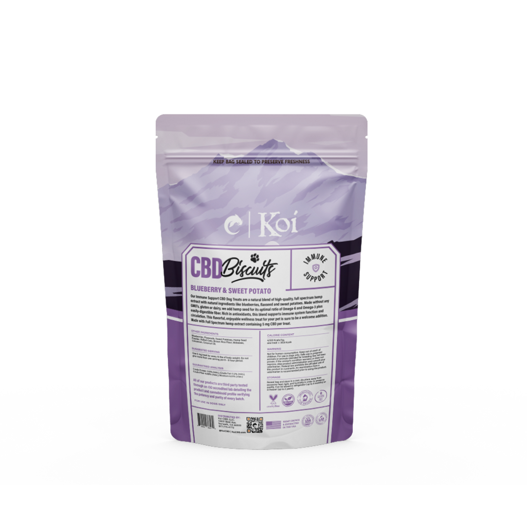 Koi CBD Dog Biscuits | Immune Support Best Sales Price - Pet CBD