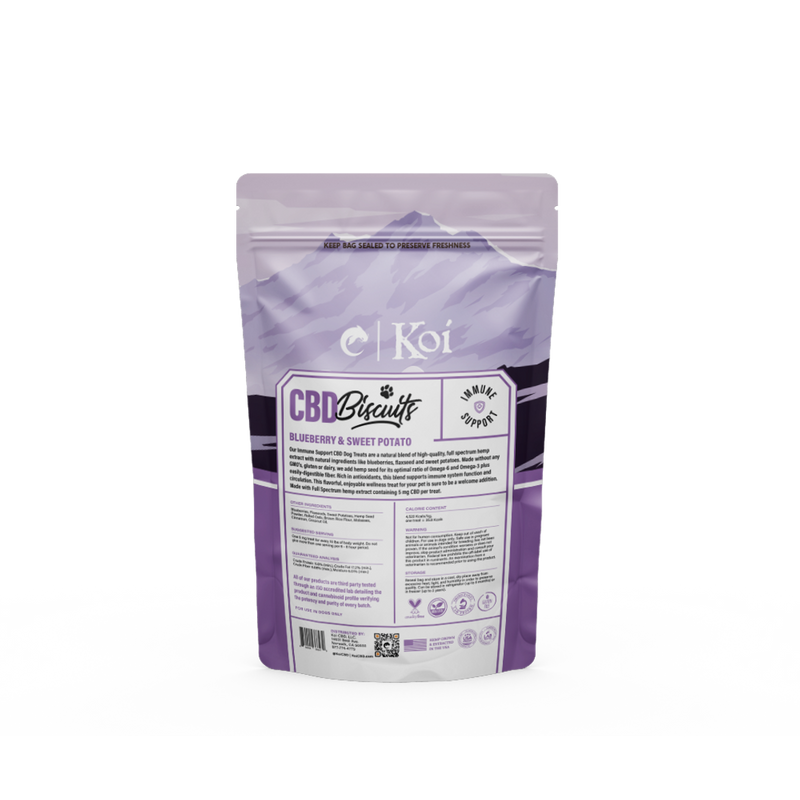 Koi CBD Dog Biscuits | Immune Support Best Sales Price - Pet CBD